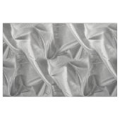 Rich Crumpled Metallic Silver Grey Faux Lame' Stof (Fat Quarter)