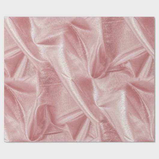 Rich Crumpled Pink Abstracte textuur Cadeaupapier (Vlak)