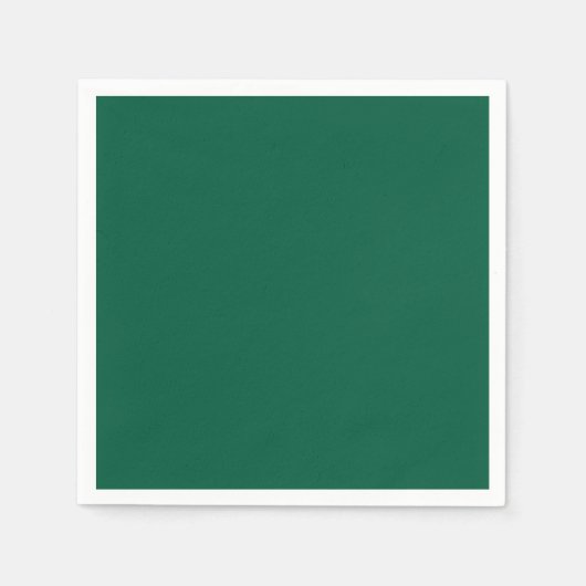 Rich Dark Green Party servetten (Voorkant)