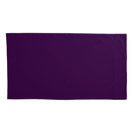 Rich dark paars kussensloop (Achterkant-Rechts)