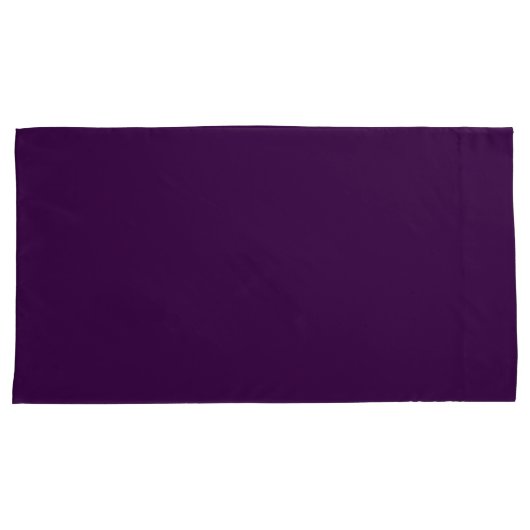 Rich dark paars kussensloop (Voorkant-Rechts)