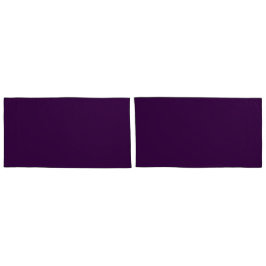 Rich dark paars kussensloop