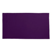 Rich dark paars kussensloop (Achterkant-Links)