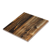 Rich Dark Wood Grain Tegeltje (Zijkant)