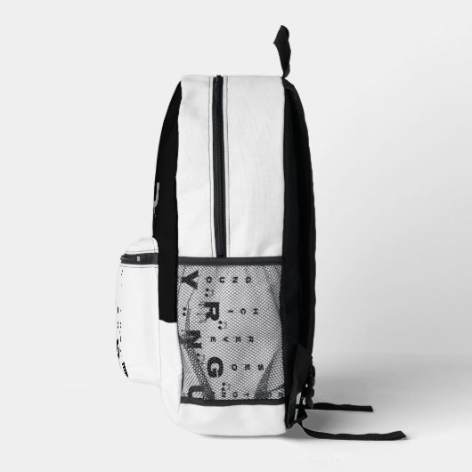 Rich Dreamer Bedrukte Rugzak (Rechts)