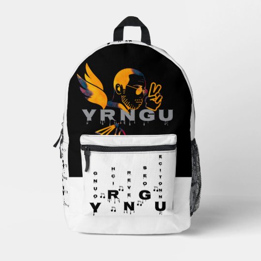 Rich Dreamer Bedrukte Rugzak (Voorkant)