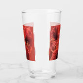 Rich Earth Ruby Red Amaryllis Foto Glas (Rechts)