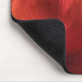 Rich Earthy Ruby Red Amaryllis Composite Foto Muismat (Hoek)