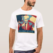 Rich en stut (anti-Trump) T-shirt (Voorkant)