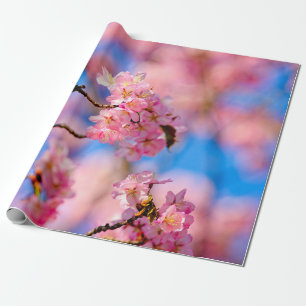 Rich en Sweet Sakura Flowers op zondag Cadeaupapier