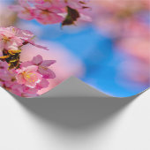 Rich en Sweet Sakura Flowers op zondag Cadeaupapier (Hoek)