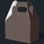 Rich Espresso Bedankdoosjes<br><div class="desc">☕ Rich Espresso A bold and grounding shade, Rich Espresso draws its warmth from the deep richness of freshly brewed coffee. This luxurious brown sits at the intersection of comfort and sophistication—dark enough to anchor a design, yet warm enough to invite curiosity. Color Meaning & Mood: Often associated with strength,...</div>