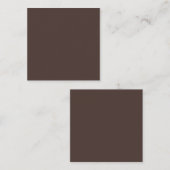 Rich Espresso Notitiekaartje (Voorkant / Achterkant)