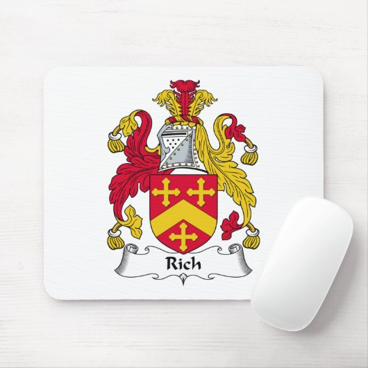 Rich Family Crest Muismat (Met muis)