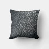 Rich Faux Leather collectie - Red Floral design 2 Kussen (Achterkant)