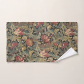 Rich Floral Tapestry Brocade Antiek Classic Bad Handdoek (Handdoek)