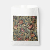 Rich Floral Tapestry Brocade Antiek Classic Bedankzakje (Voorkant)