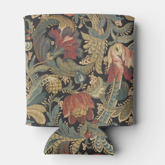 Rich Floral Tapestry Brocade Antiek Classic Blikjeskoeler (Achterkant)