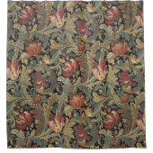 Rich Floral Tapestry Brocade Antiek Classic Douchegordijn (Voorkant)