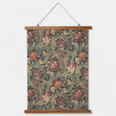 Rich Floral Tapestry Brocade Antiek Classic Hangend Wandkleed (Voorkant)