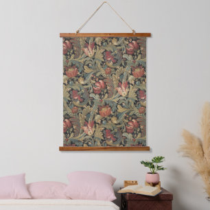 Rich Floral Tapestry Brocade Antiek Classic Hangend Wandkleed