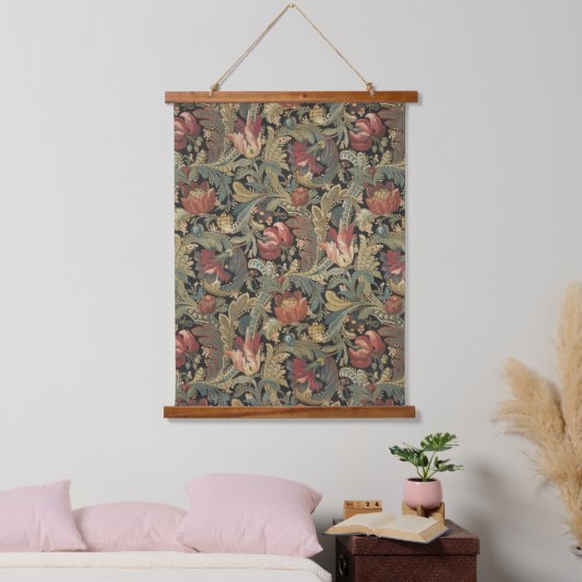 Rich Floral Tapestry Brocade Antiek Classic Hangend Wandkleed (Slaapkamer)