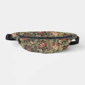 Rich Floral Tapestry Brocade Antiek Classic Heuptasje (Voorkant)