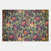 Rich Floral Tapestry Brocade Antiek Classic Inpakpapier Vel (Voorkant 3)