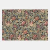 Rich Floral Tapestry Brocade Antiek Classic Inpakpapier Vel (Voorkant)