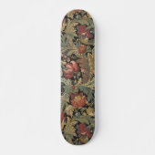 Rich Floral Tapestry Brocade Antiek Classic Persoonlijk Skateboard (Voorkant)