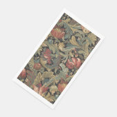 Rich Floral Tapestry Brocade Antiek Classic Servet (Hoek)