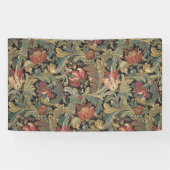 Rich Floral Tapestry Brocade Antiek Classic Spandoek (Horizontaal)
