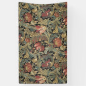 Rich Floral Tapestry Brocade Antiek Classic Spandoek (Verticaal)
