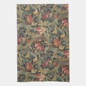 Rich Floral Tapestry Brocade Antiek Classic Theedoek (Verticaal)