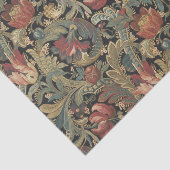 Rich Floral Tapestry Brocade Antiek Classic Tissuepapier (Detail)