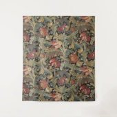 Rich Floral Tapestry Brocade Antiek Classic Wandkleed (Voorkant)