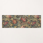 Rich Floral Tapestry Brocade Antiek Classic Yogamat (Voorkant (horizontaal))
