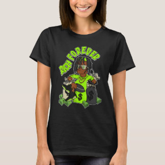 Rich Forever Electric Green 6s Unisex Matching T-shirt