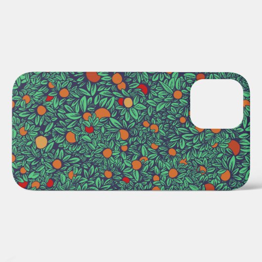 Rich fruitige tuinbomen kroon -  naadloos p Case-Mate iPhone case (Achterkant (horizontaal))
