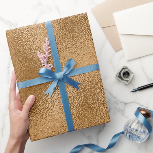 Rich Gold Glass Abstract Cadeaupapier (Geschenken)