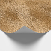 Rich Gold Glass Abstract Cadeaupapier (Hoek)