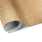 Rich Gold Glass Abstract Cadeaupapier (Rol Hoek)