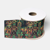 Rich Green "Ancestral Paradigm" Ribbon Spool 2yd Grosgrain Lint (Spoel)