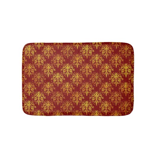 Rich Holiday Damask Badmat (Voorkant)