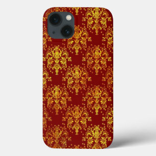 Rich Holiday Damask Case-Mate iPhone Case