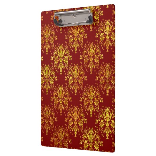 Rich Holiday Damask Klembord (Links)