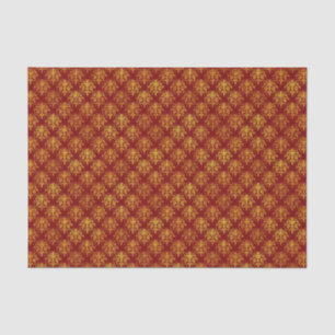 Rich Holiday Damask Tissuepapier