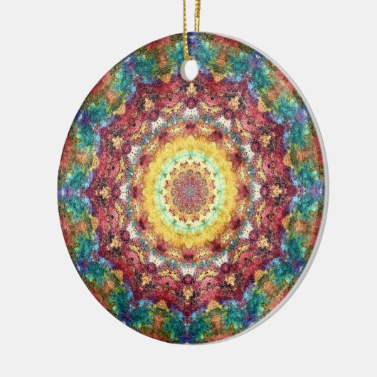 Rich India Mandala Ornament (Links)