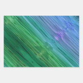 Rich indigo, deep green, and amethyst inpakpapier vel (Voorkant 2)