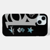 RICH iPhone Cases Trend Abstract Blue Ocean (Achterkant (horizontaal))